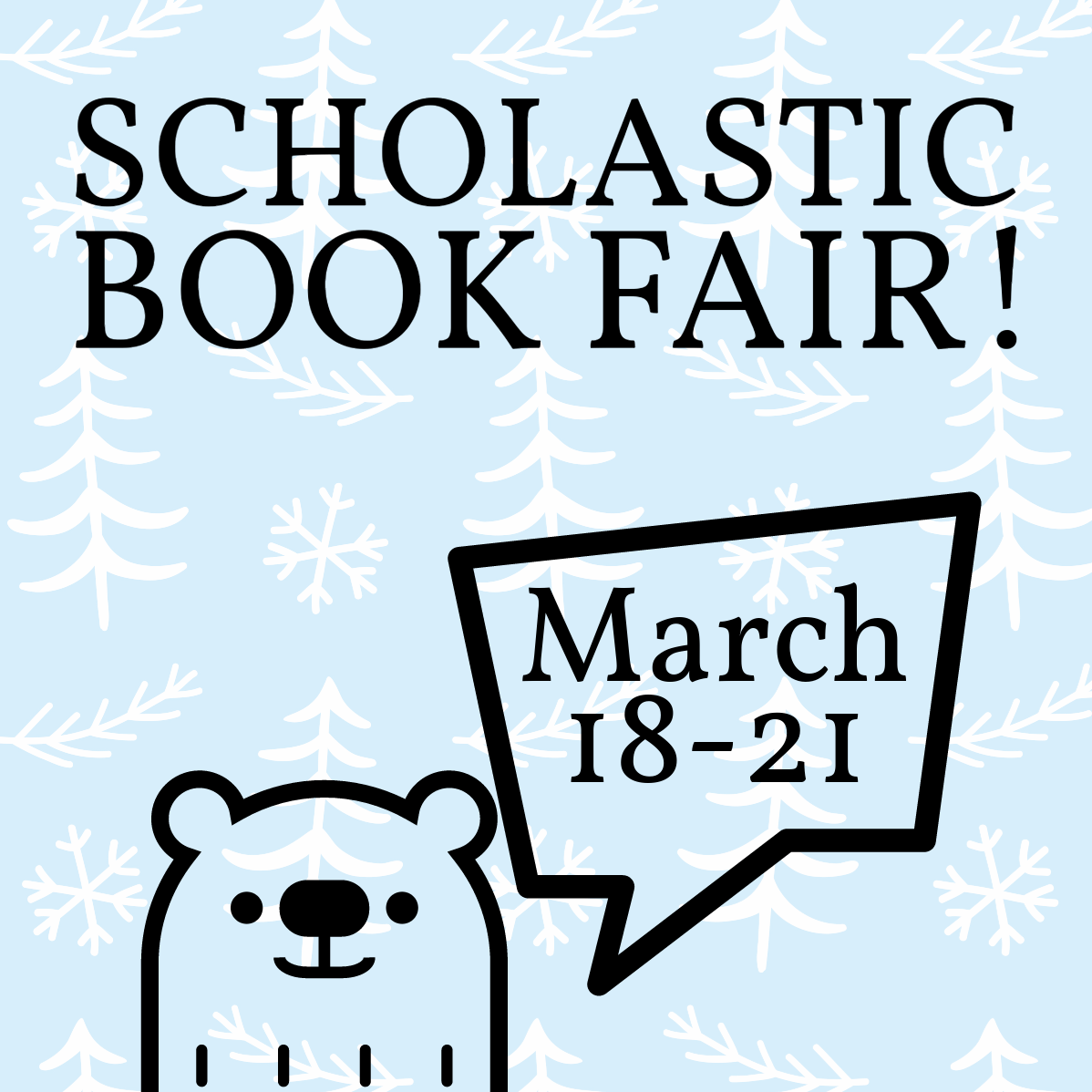 Book Fair March 18-21